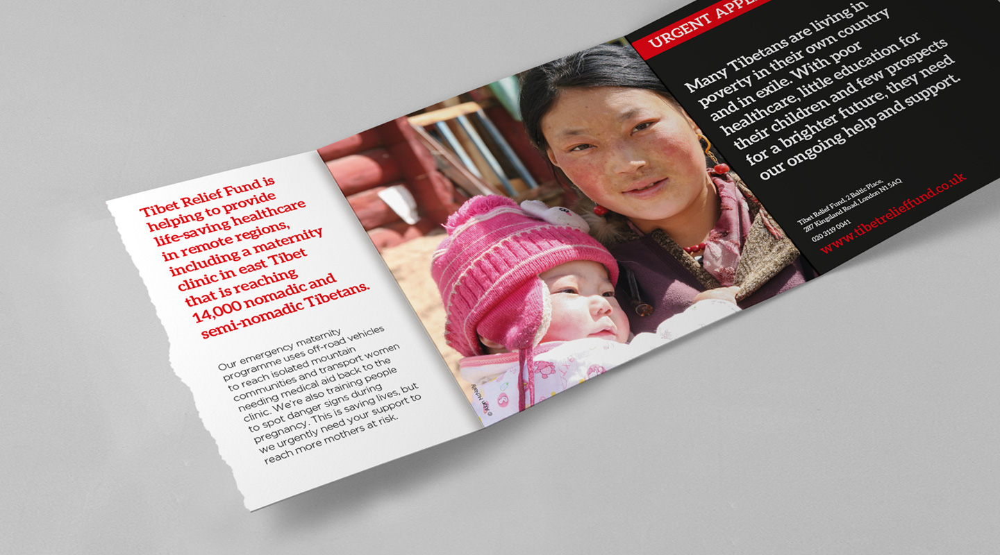 TIBET RELIEF FUND, Direct mail