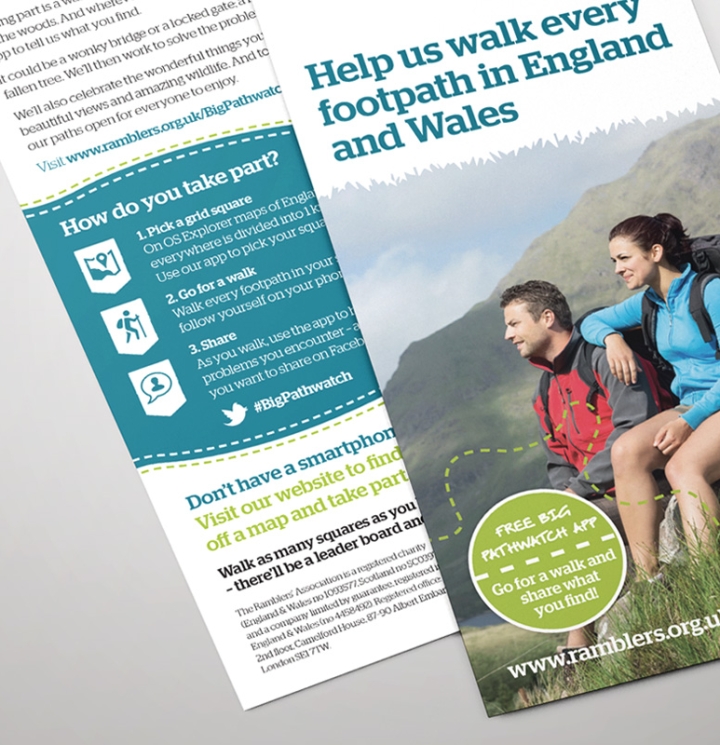 Ramblers, The Big Pathwatch Campaign