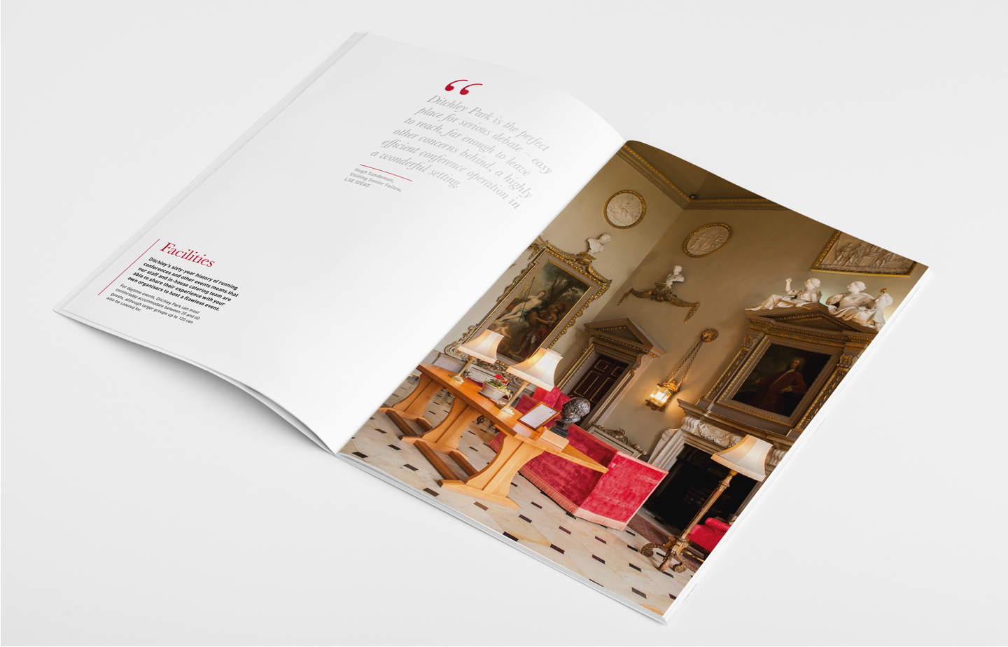 THE DITCHLEY FOUNDATION, Marketing materials