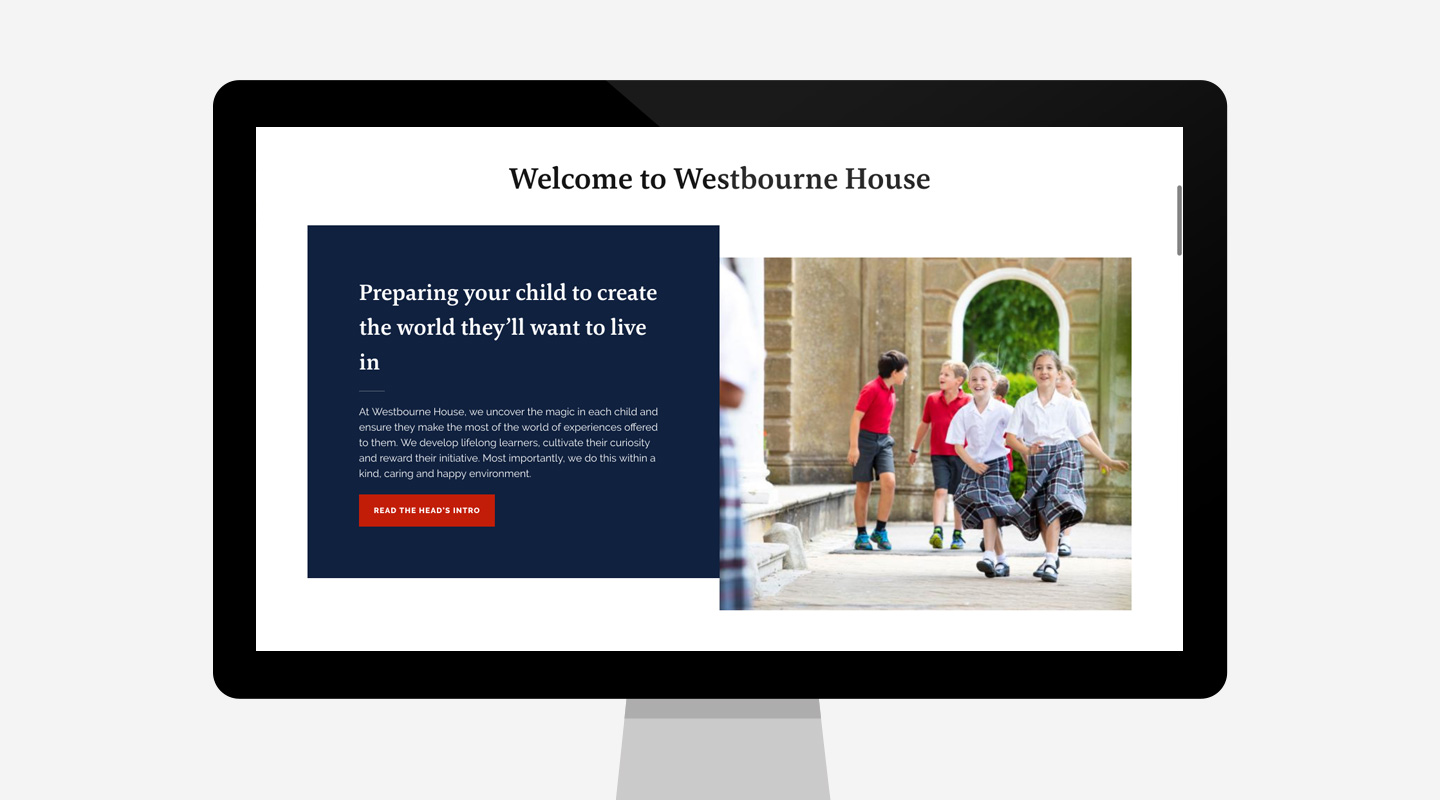 Westbourne website intro