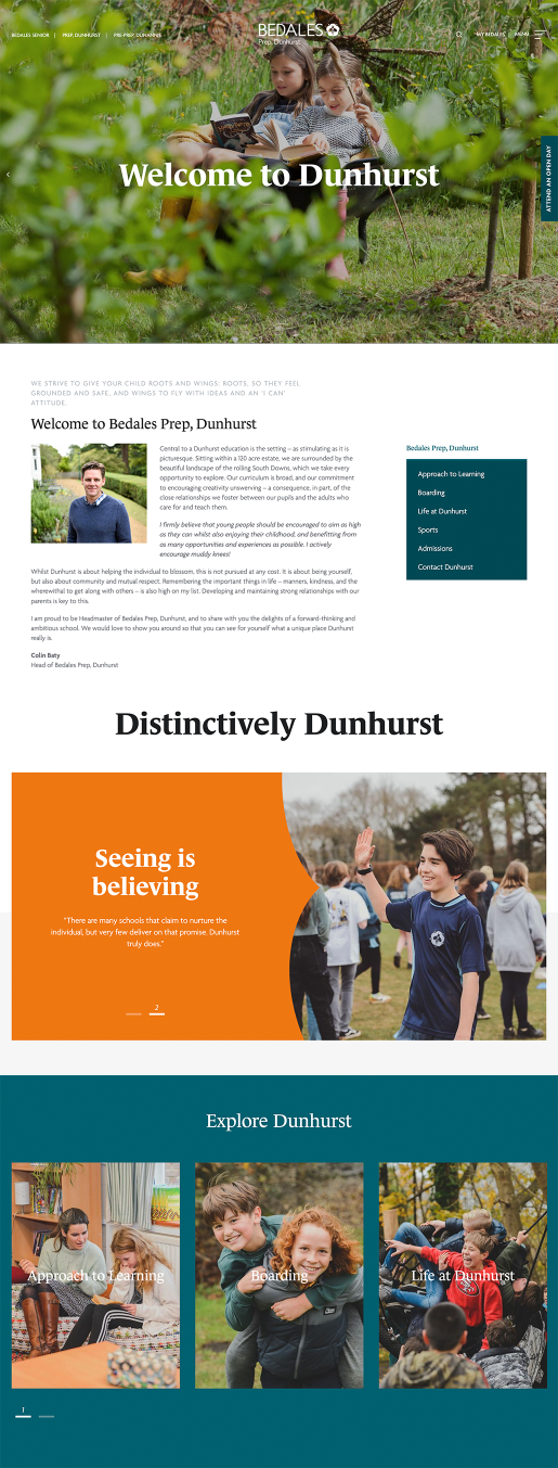 Dunhurst homepage
